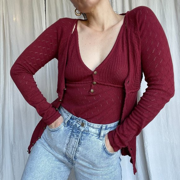 Vintage Dolce and Gabbana 90’s Cardigan Set